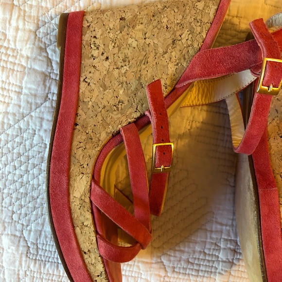 LK Bennett Cork wedge sandals - Picture 7 of 8